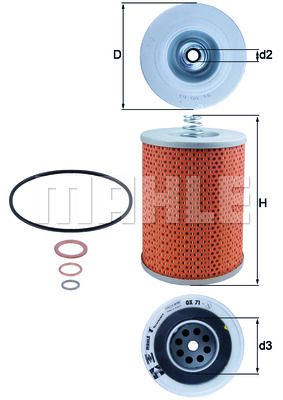 WILMINK GROUP Масляный фильтр WG1217463